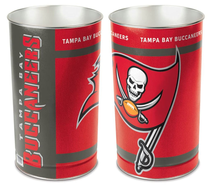 WinCraft Team Effort NFL Wastebasket Tampa Bay Buccaneers, Tampa Bay Buccaneers