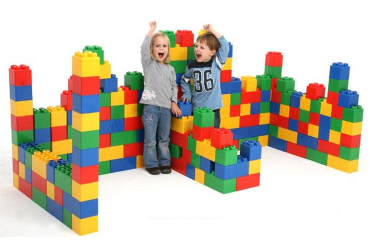 Wader Quality Toys Bausteinblock XXL, 72 Teile