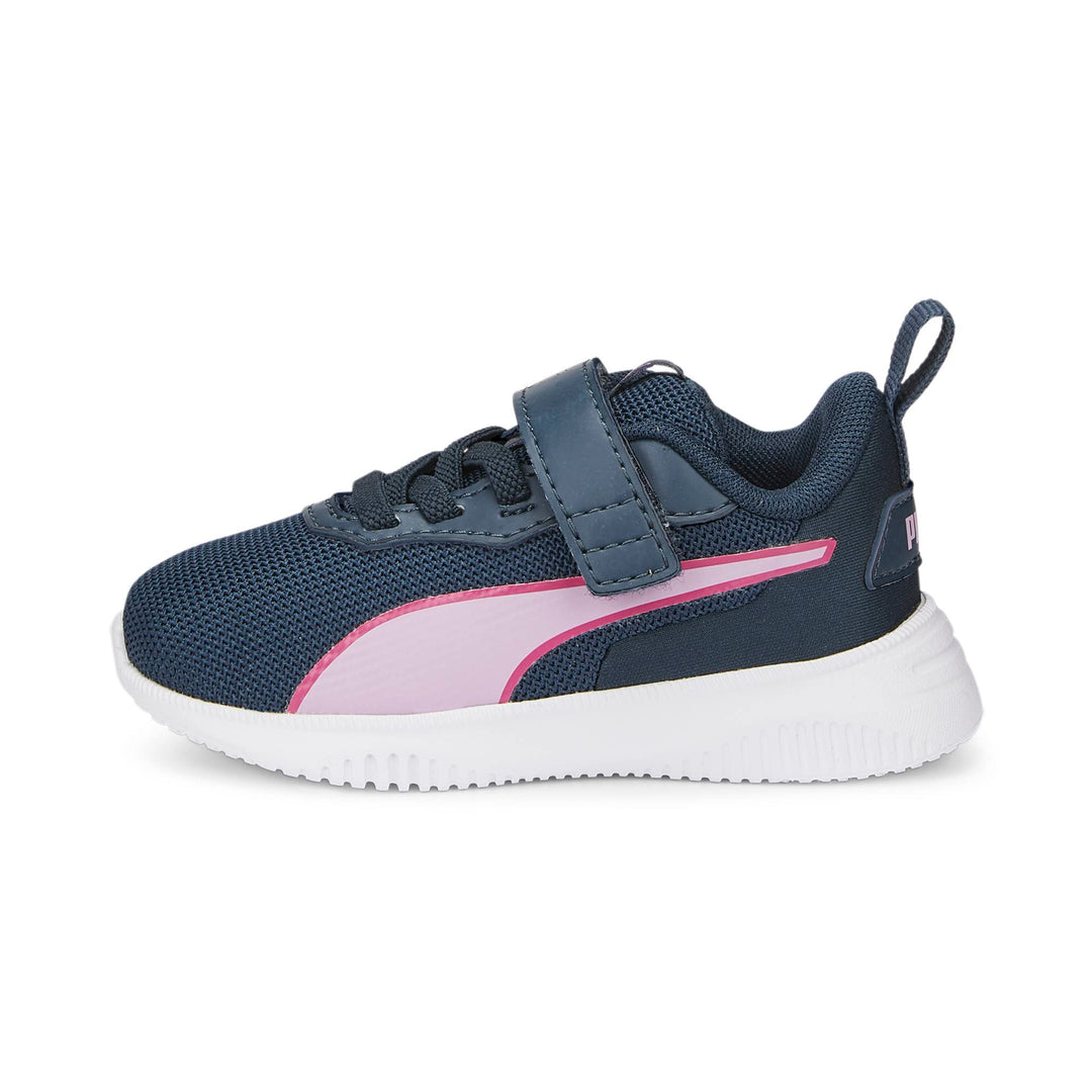 PUMA Unisex Baby Flyer Flex Ac Inf Sneaker 20 EU Dark Night Lilac Chiffon, 20 EU Dark Night Lilac Ch