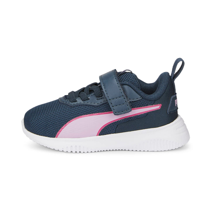PUMA Unisex Baby Flyer Flex Ac Inf Sneaker 20 EU Dark Night Lilac Chiffon, 20 EU Dark Night Lilac Ch