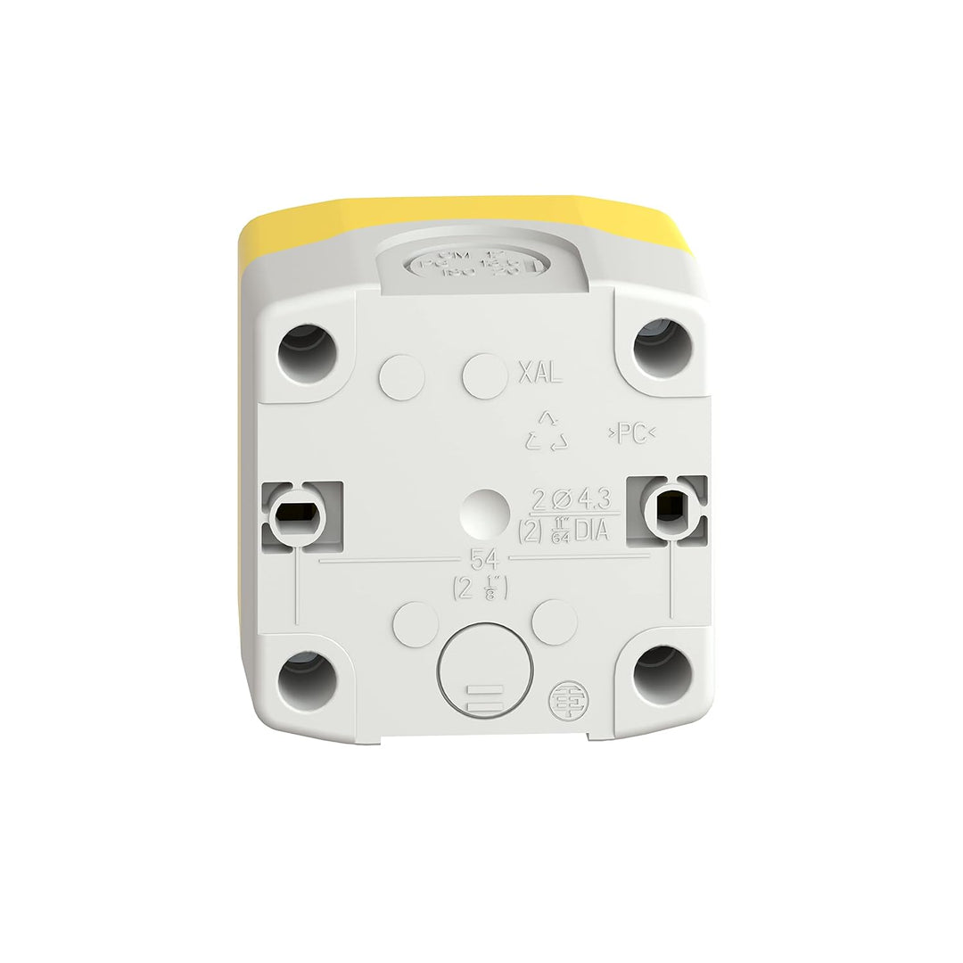 Schneider Electric - Aufbaugehäuse XAL-K, Not-Halt/Not-Aus-Funktion, 1S+1Ö, XALK178E, Rot Gelb