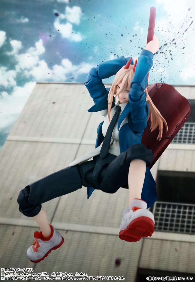 TAMASHII NATIONS Bandai Kettensägenmann – Power – Figur S.H. Figuarts 14,5 cm