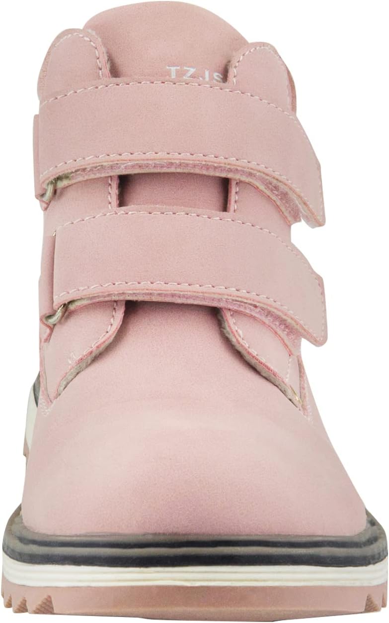 TZJS Unisex Kinder Klassische Stiefel Jungen Mädchen Baby Winterstiefel Mit Klettverschluss Wasserdi