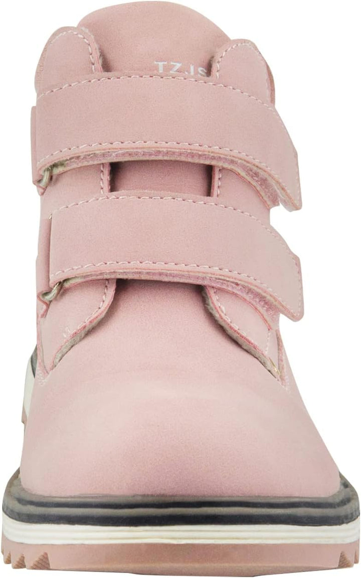 TZJS Unisex Kinder Klassische Stiefel Jungen Mädchen Baby Winterstiefel Mit Klettverschluss Wasserdi