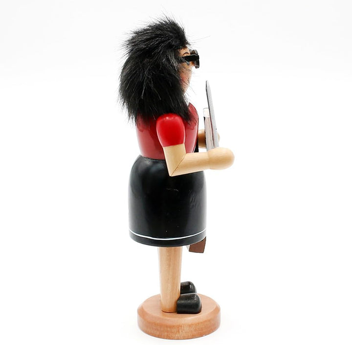 Wichtelstube-Kollektion Räuchermännchen Räucherfrau Räuchermann Lehrerin Räucherfigur 19cm