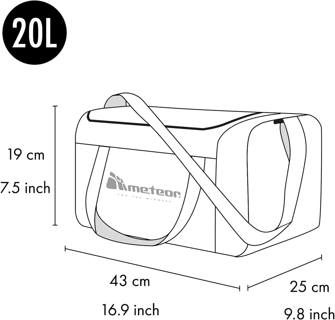 meteor 20 40 L Sporttasche - Kinder Badetasche Herren schwimmtasche Schultertaschen Reisetasche Urla