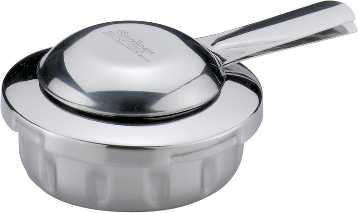 Gusseisen Fondue-Set GRENOBLE schwarz, Ø 15,5 cm mit 8 Fonduegabeln