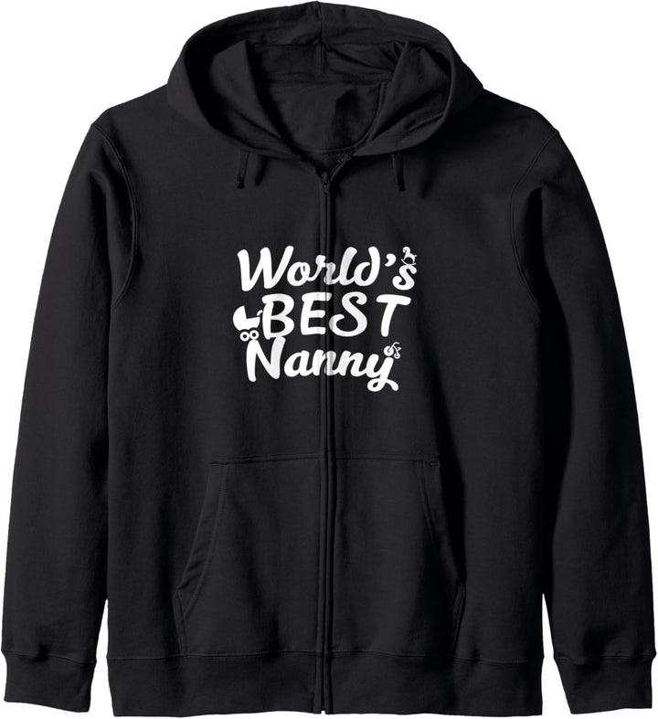 Das beste Kindermädchen Lustiges Geschenk Fun T Shirt Kapuzenjacke