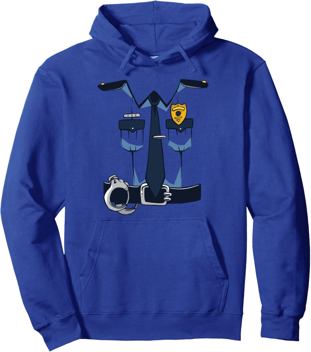 Polizist Polizei Karneval Faschings Kostüm Pullover Hoodie