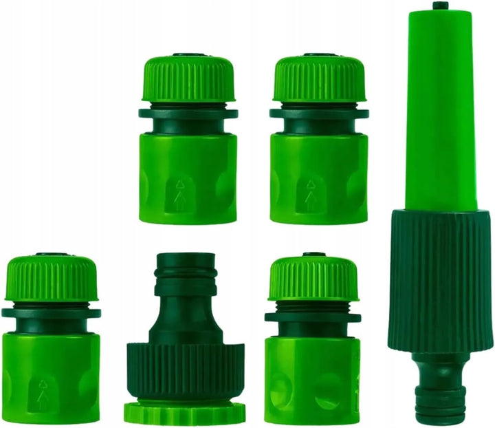 NEO TOOLS Gartenschlauch Set 20m 1/2" 4-lagig (24 bar), Metall-Schlauchständer, Spritzdüse verstellb