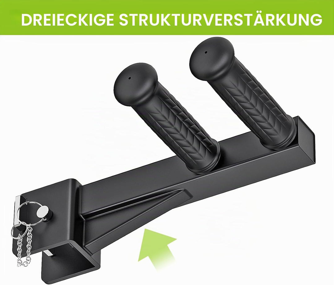 Dip-Stangen-Aufsatz für 2 x 2 Zoll und 3 x 3 Zoll Power Rack, rutschfeste breite und schmale Griffe,