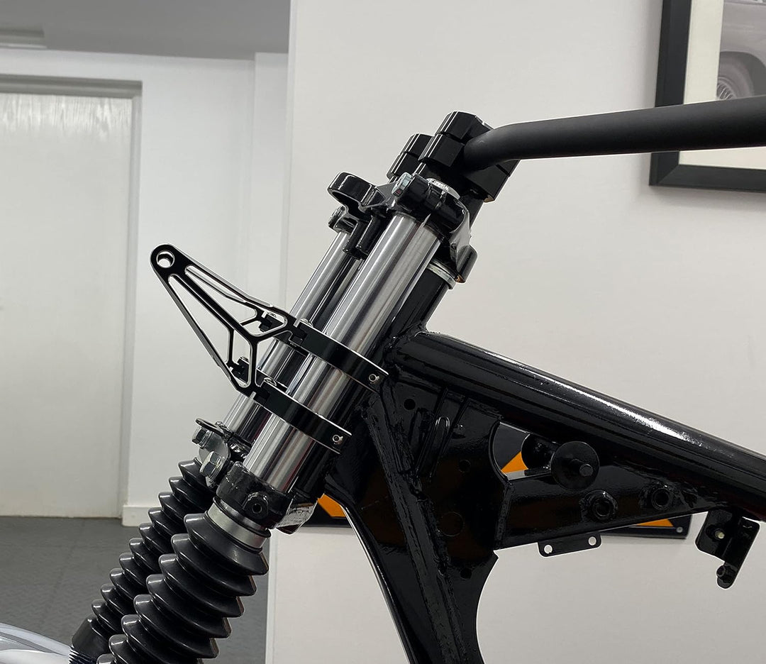 Gabel Montiert Motorrad Scheinwerfer-Halter 32mm - 33mm Razor Stil Hochwertig CNC Bearbeitet Alumini