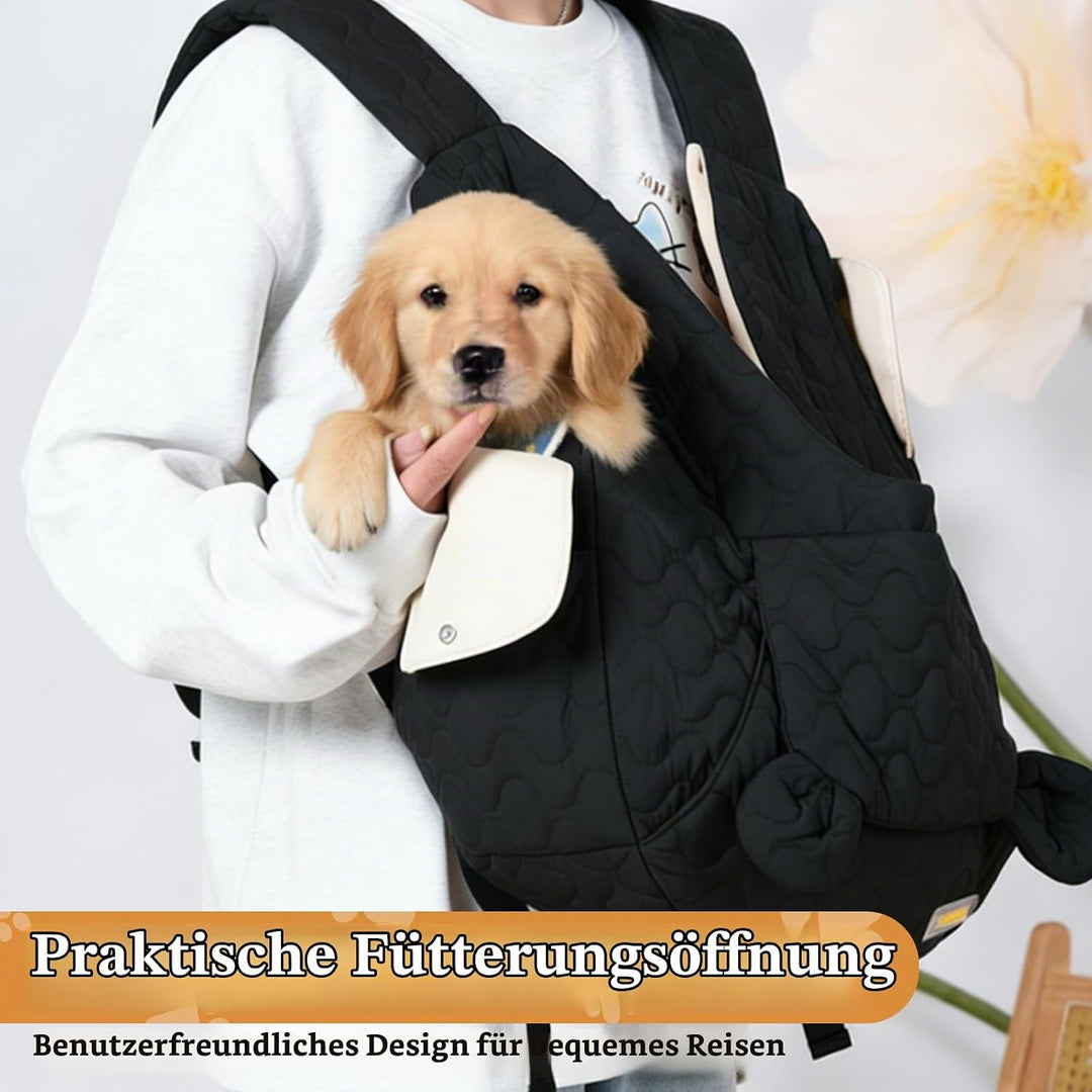 Hundetragetasche Bis 10 Kg, Hundetasche Für Kleine Hunde, Hunderucksack, Freihändige Hundetasche, Fr