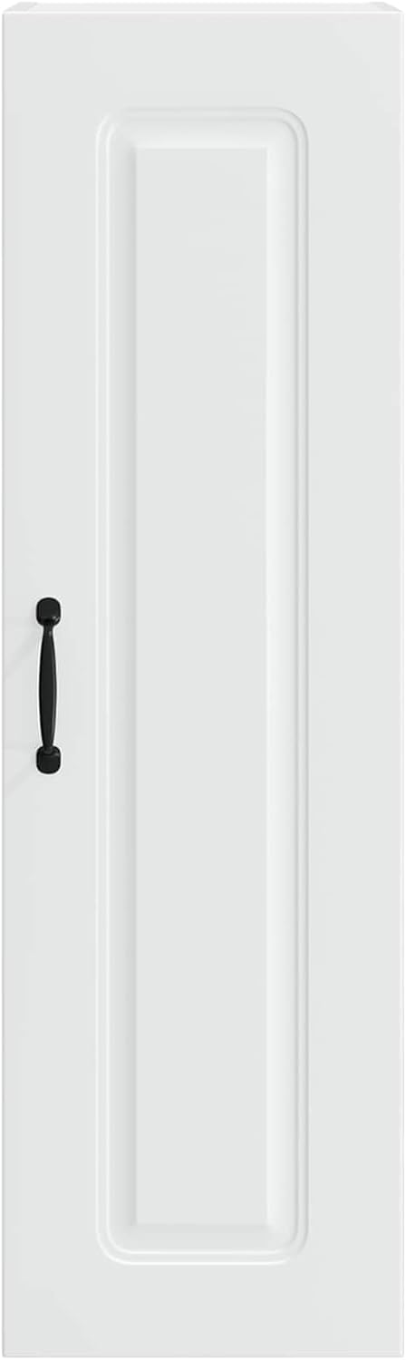 vidaXL Geschirrspülerfront Kalmar Weiss 30 x 31 x 100 cm Holzwerkstoff, Eleganter moderner Küchenreg