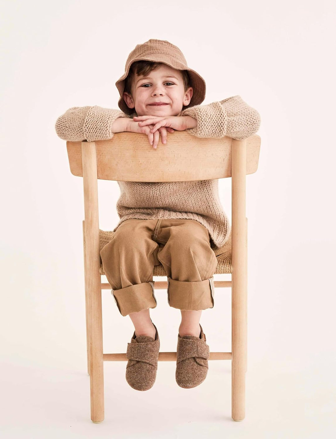 Bisgaard Unisex Kinder Bisgaard Casual WoolSlipper 22 EU Camel, 22 EU Camel