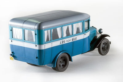 MiniArt 38005 - Modellbausatz Passanger Bus GAZ-03-30, grau