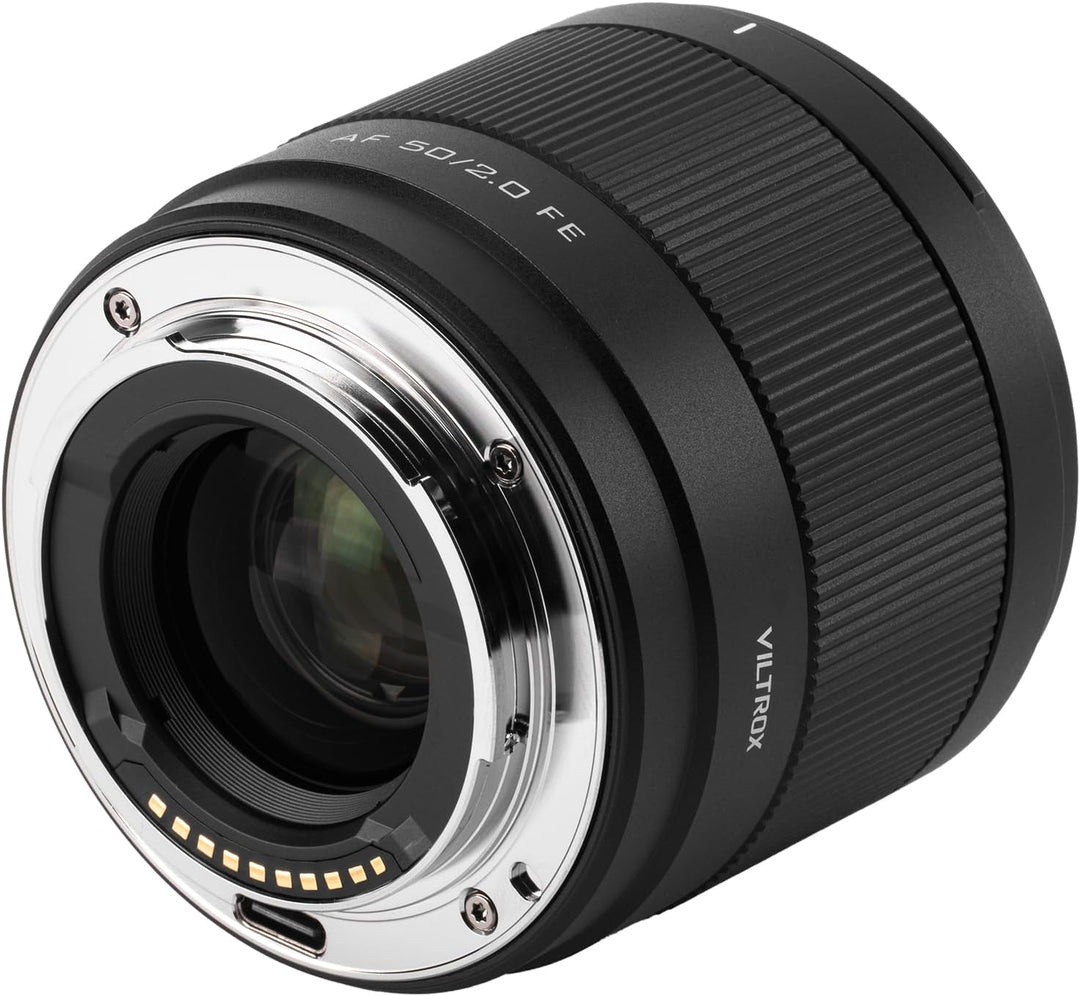 VILTROX 50mm F2 Vollformat Objektiv für Sony, AF 50mm f/2.0 FE Standard Prime Objektiv für Sony e Mo