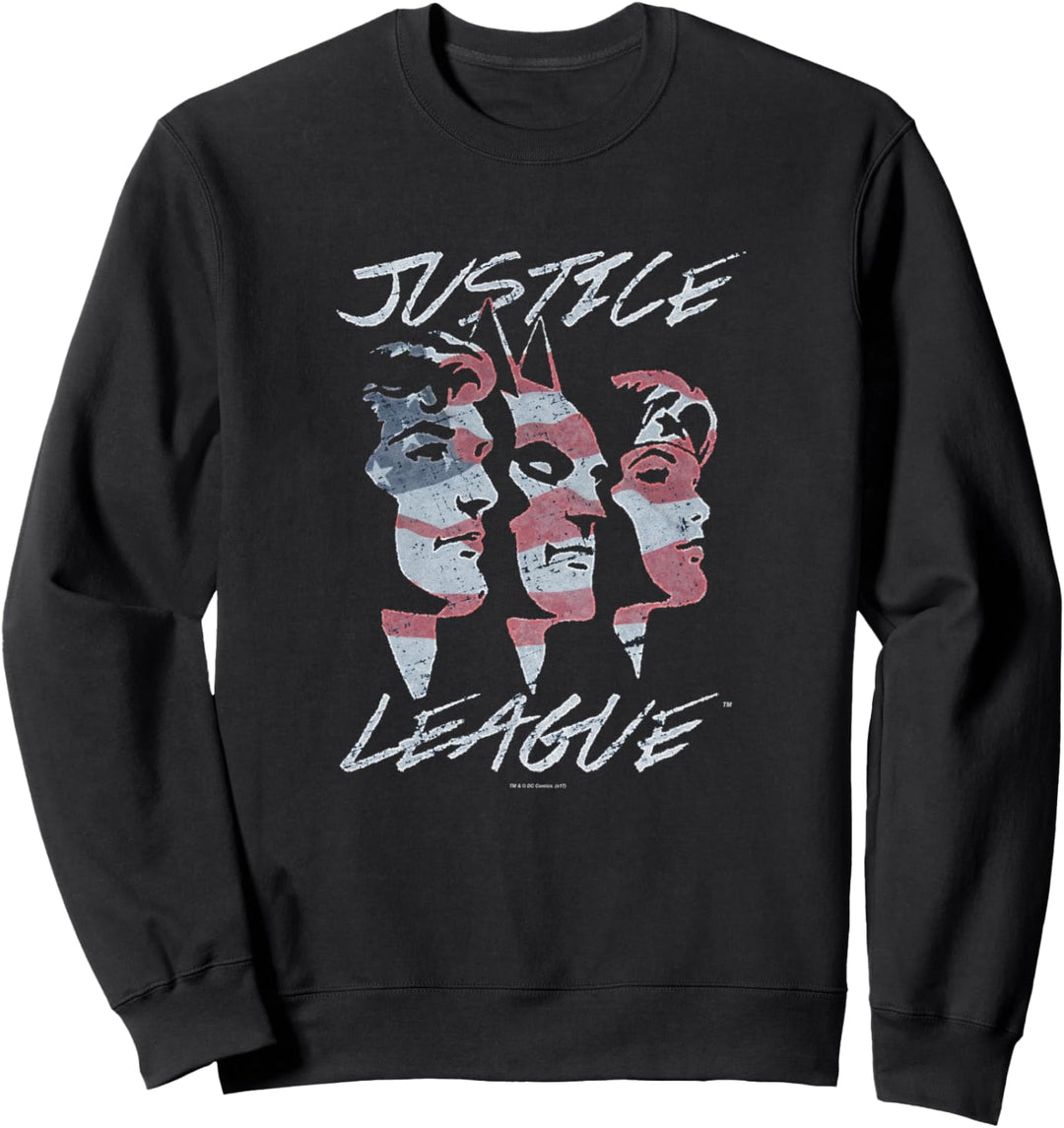 Justice League Justice For America Sweatshirt