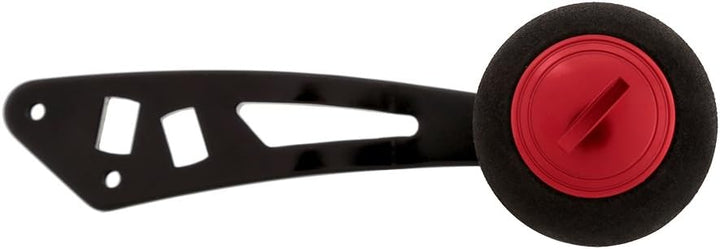 Angelrollengriff für Low-Profile-Rollen-Eva mit Ersatzteilen für Armaturen(Schwarz Rot)