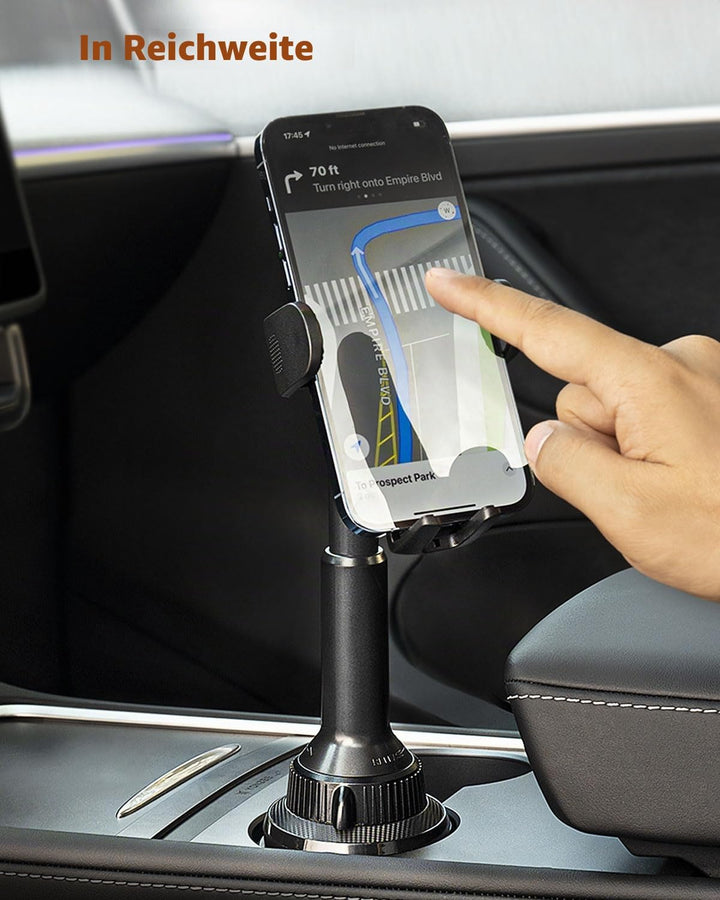 APPS2Car Handyhalterung Auto Getränkehalter, Handyhalterung Auto Becherhalter, Mercedes Handy Halter