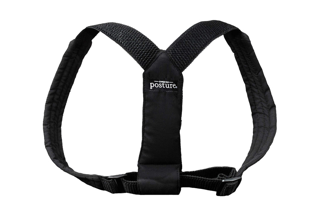 Swedish Posture Haltungstrainer und Geradehalter Classic Rückentrainer L-XL Schwarz, L-XL Schwarz