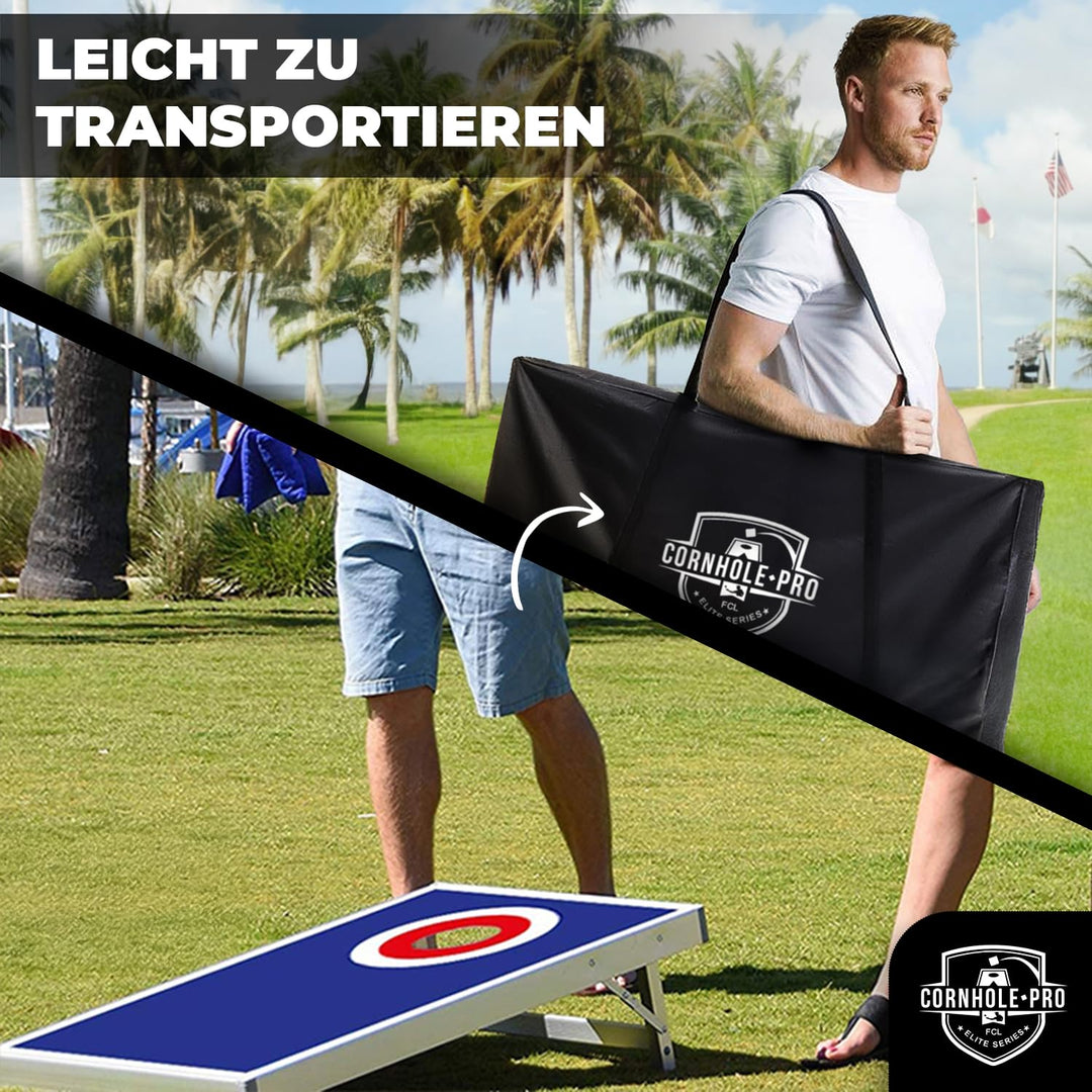 Offizielles Cornhole® Target | Amerikanisches Cornhole Spiel | Aluminium | Premium Qualität | Offizi