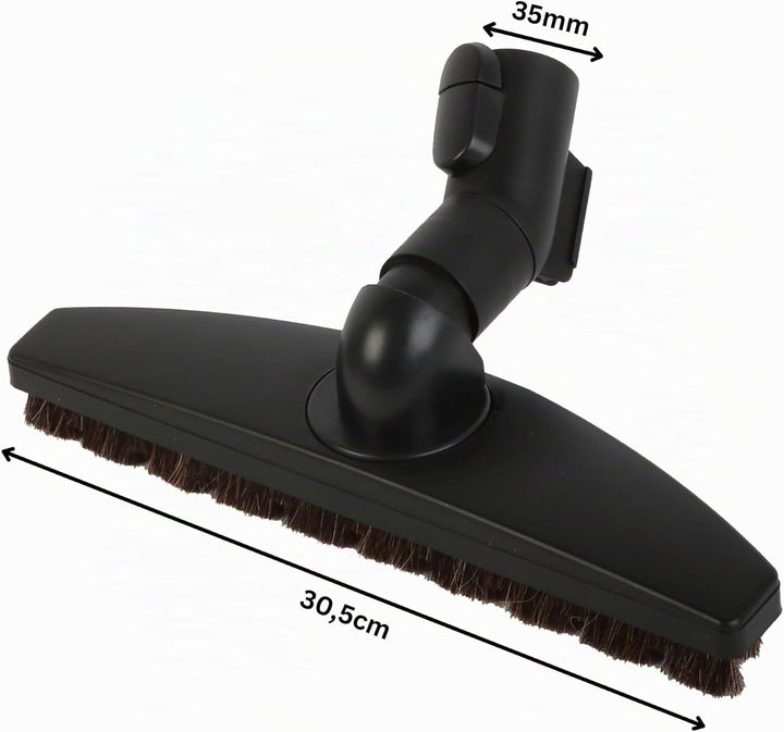 Universal Parkettbürste kompatibel mit Miele Staubsauger, Ersatzteil Zubehör S8340 complete C1 C2 C3