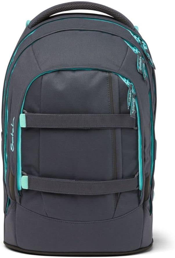 satch Pack Schulrucksack Set 2tlg. mit Schlamperbox Mint Phantom, Mint Phantom