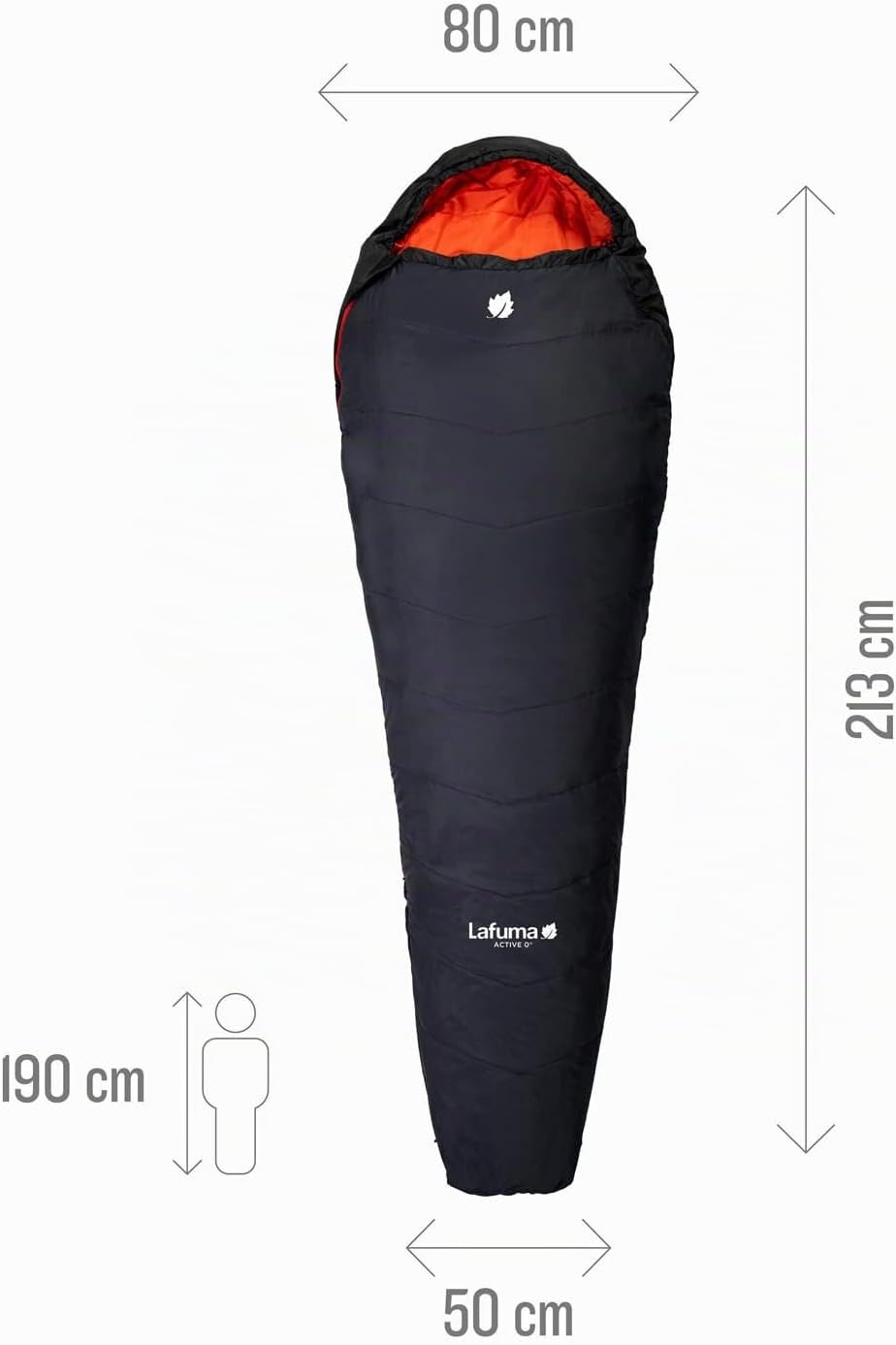 Lafuma Active 10, Sleeping Bag Unisex Blau G, Blau G