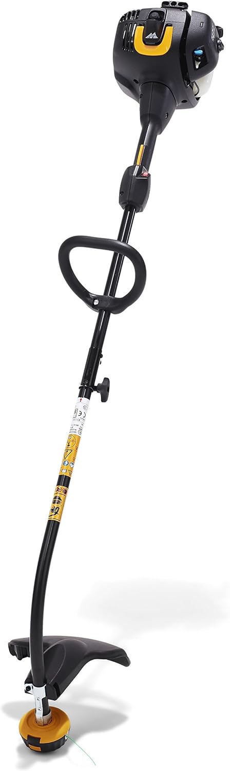 McCulloch Trimmer T26 CS: Motorsense mit 40 cm Arbeitsbreite, automatischer Start-/Stopp-Schalter, S