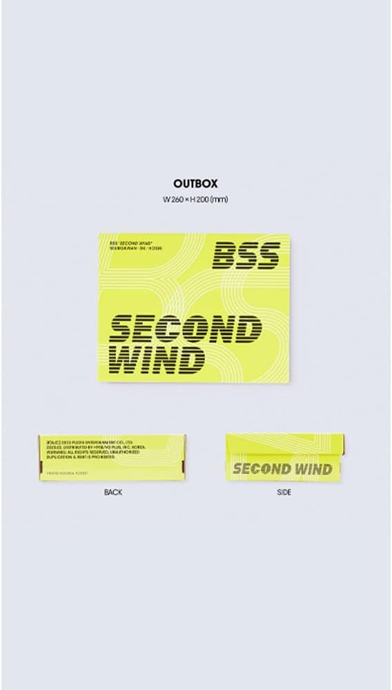 BSS SEVENTEEN – 1st Single Album Second Wind (Special Ver.)