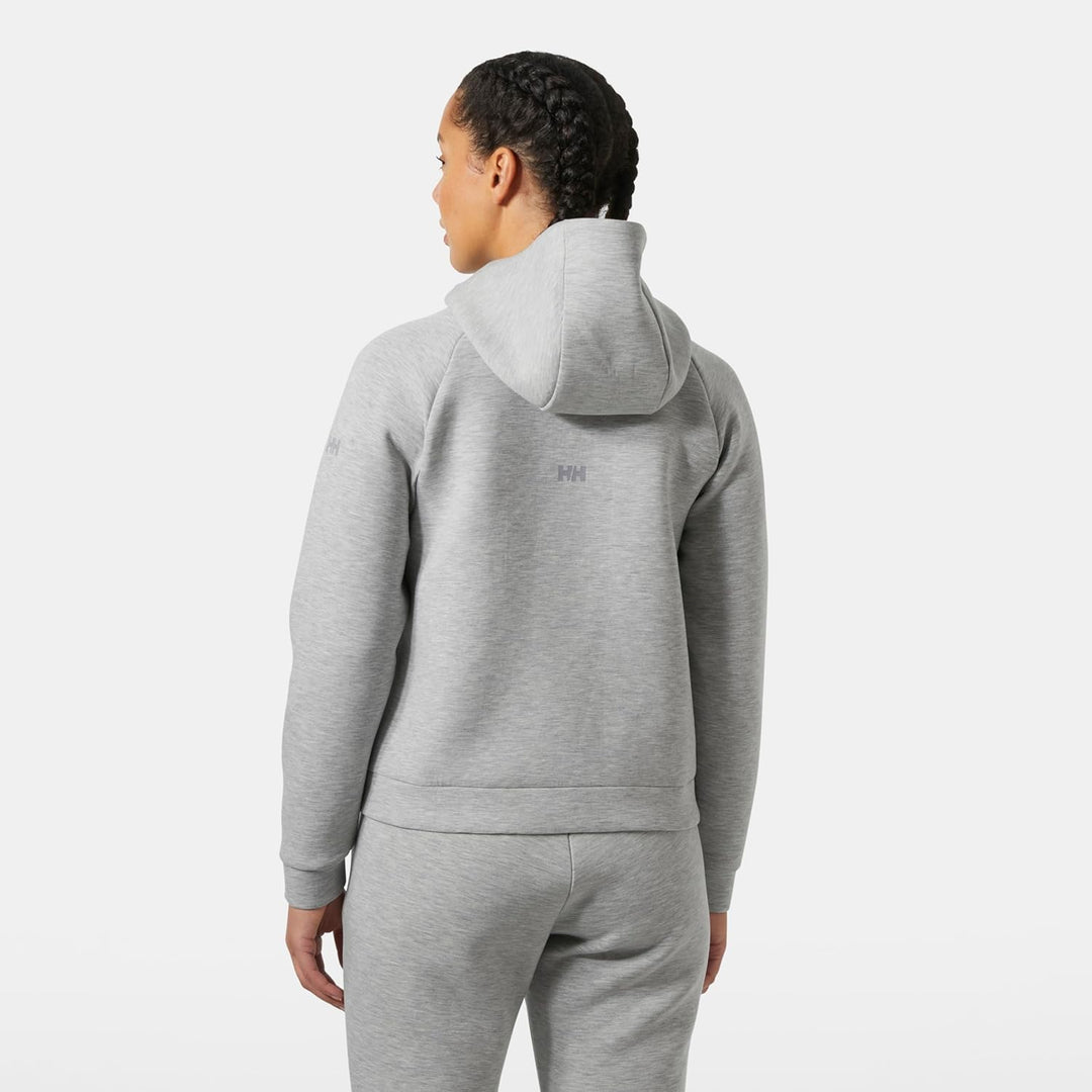 Helly Hansen Damen Hydropower Ocean Full-Zip Jacke 2.0 Jacke (1er Pack), Grey Melange