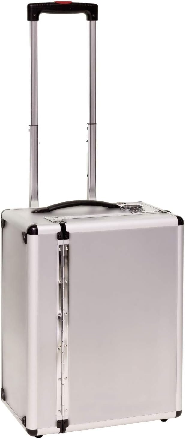 Trolley Alu-Koffer "Silver Stripe" / Pilotenkoffer