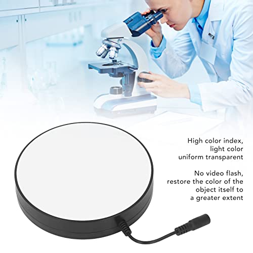 AC 0‑250 V Mikroskop LED Lampe für Experimente LED Mikroskop Ringlicht mit Adapter Einstellbares LED