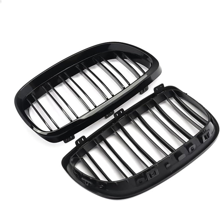 YIUBCZOQI E92 E93 Kühlergrill für BMW 3er E92 E93 nieren schwarz Facelift Nieren Coupe E92 E93 M3 Do