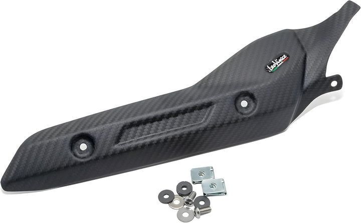 Hitzeschild LeoVince Auspuffabdeckung SBK, Carbon für 690 Enduro/SMC R