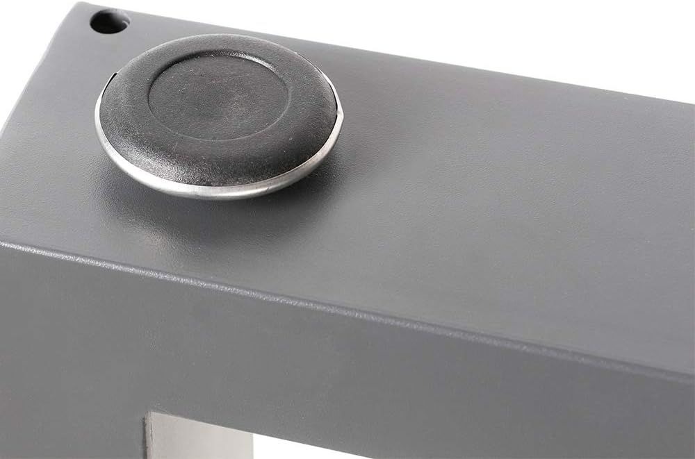 Melko 2X Tischkufen aus Vierkantprofilen 64 x 40 cm Tischgestell Industriedesign Tischuntergestell T