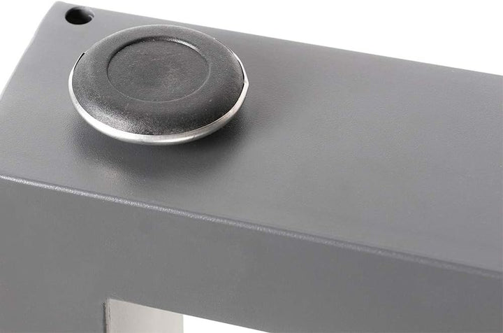 Melko 2X Tischkufen aus Vierkantprofilen 64 x 40 cm Tischgestell Industriedesign Tischuntergestell T