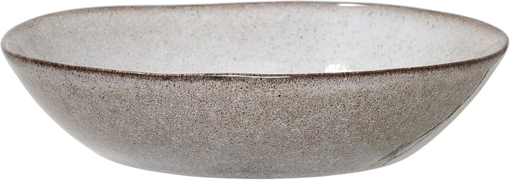 Bloomingville Suppenteller Sandrine, grau, Keramik, 22 cm