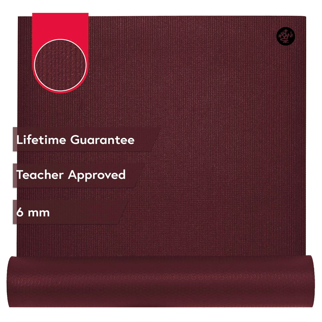 Manduka PRO Yoga Mat – Premium 6mm Thick Mat, High Performance Grip, Ultra Dense Cushioning for Supp