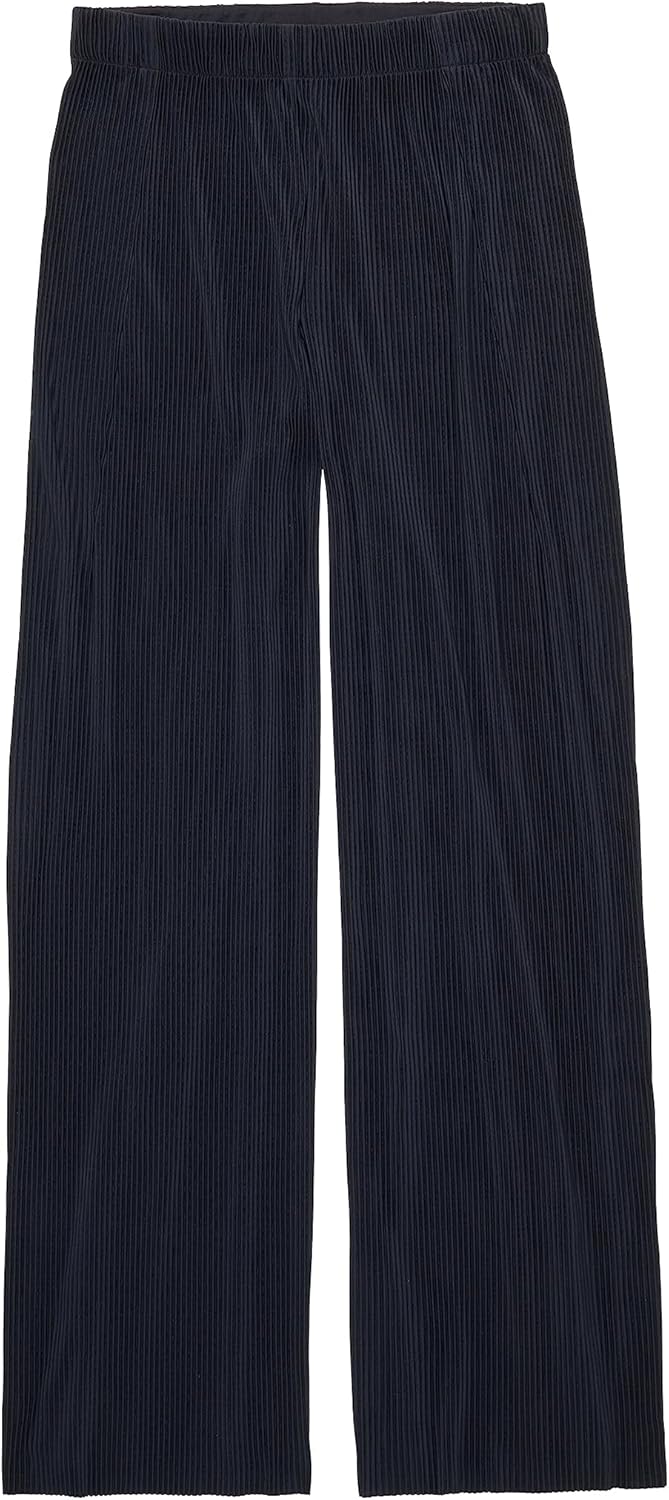 TOM TAILOR Damen Plissee Hose mit weitem Bein 34W / 30L 10668 - Sky Captain Blue, 34W / 30L 10668 -