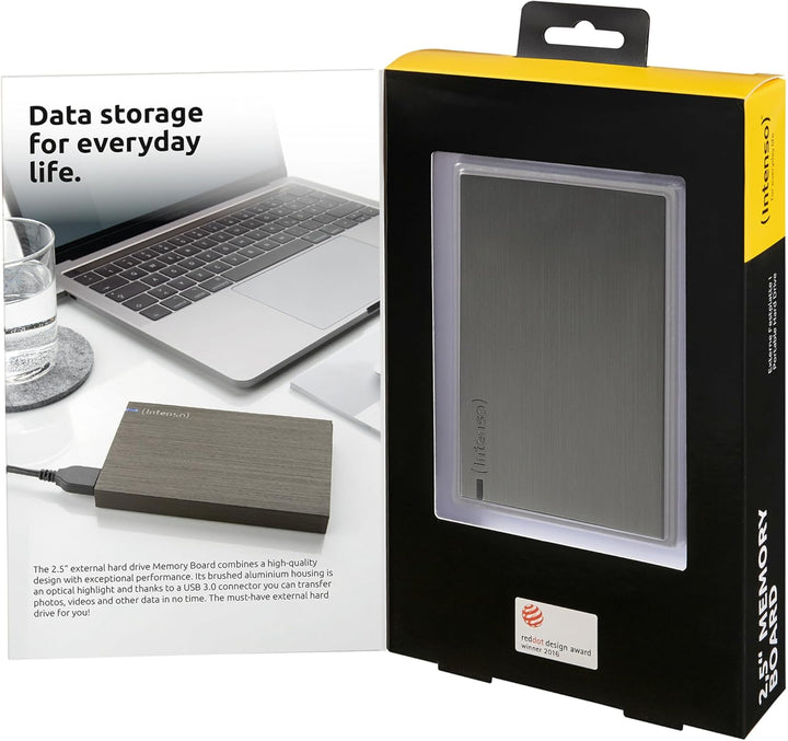 Intenso 6028680 Memory Board Portable Hard Drive 2TB, tragbare Externe Festplatte 2TB - 2,5 Zoll, 54