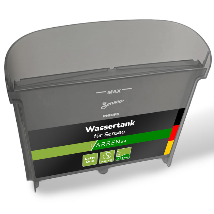 Wassertank CP9014/01 kompatibel mit Philips Senseo Kaffeepadmaschine Latte Duo HD6570, HD6574, HD785