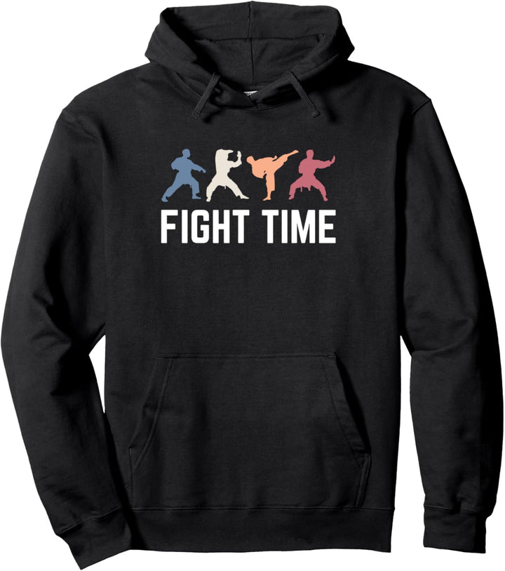 Fight Time Taekwondo Tae Kwon Do Kämpfer Pullover Hoodie