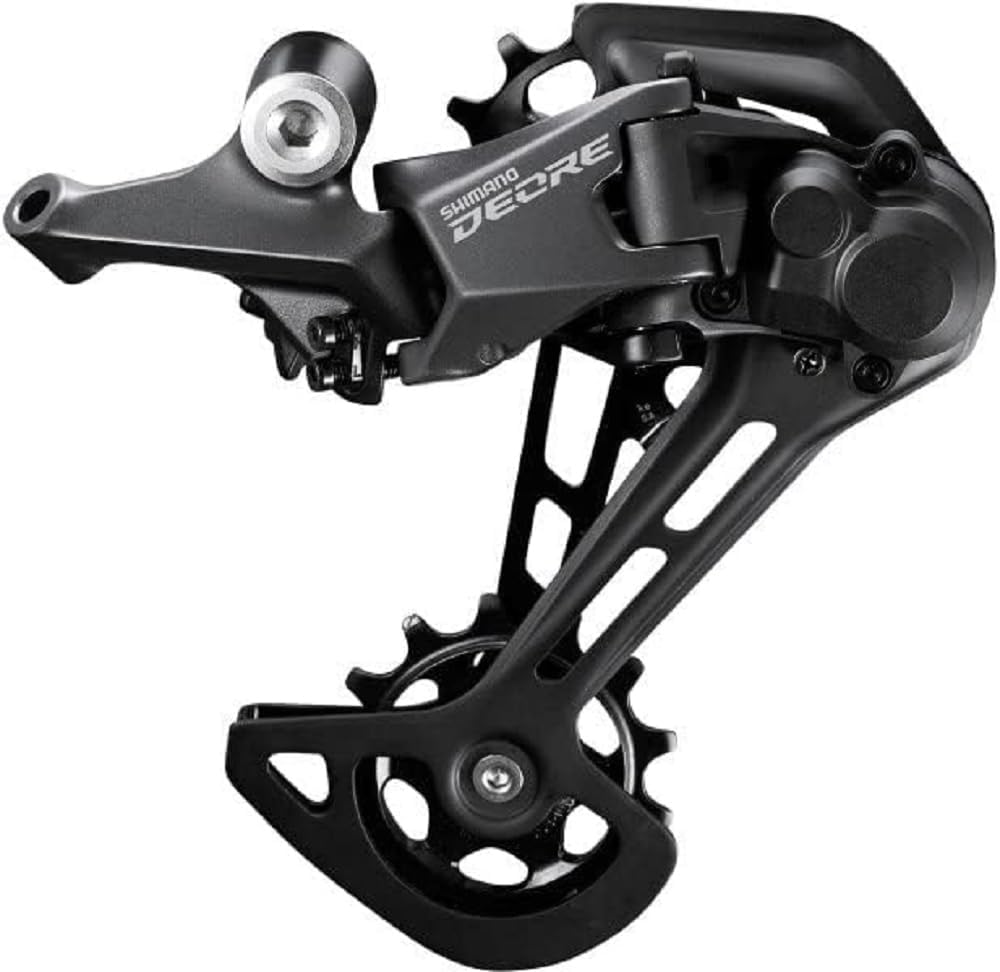 Shimano Deore M5100 Schaltwerk, 11-Fach, Shadow+, SGS Langer Käfig, Schwarz Einzelbett, Einzelbett
