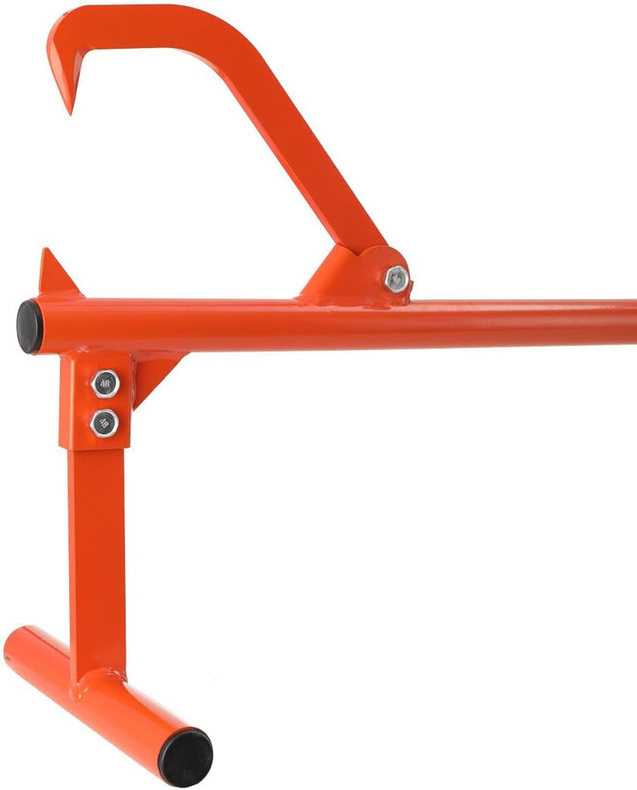 ECUTEE Fällheber 130cm zum Baumfällen 51inch Stammheber Kantheber Holzgreifer Holzscheitheber Fällhe