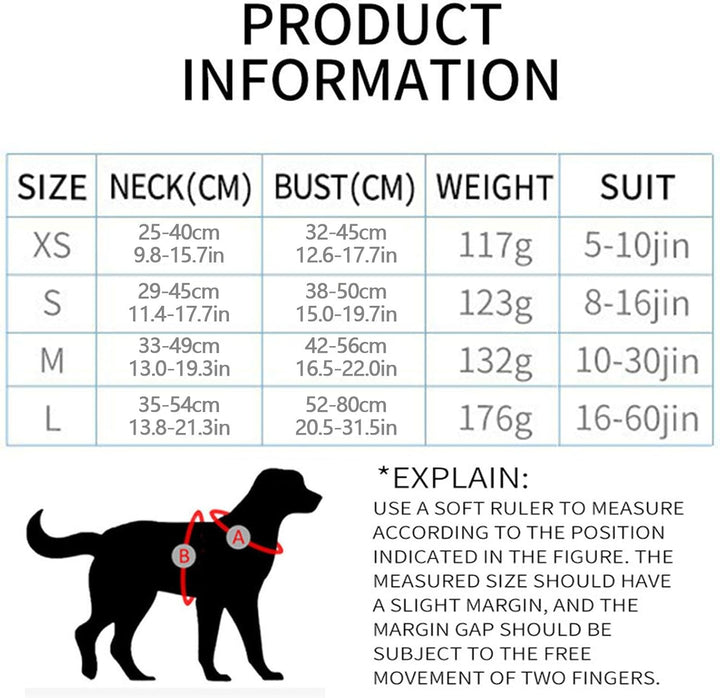 Hundegeschirr-Set, mittelgrosse Hunde, Haustiergeschirr, Halsband und Leine, Hundegeschirr mit Leine