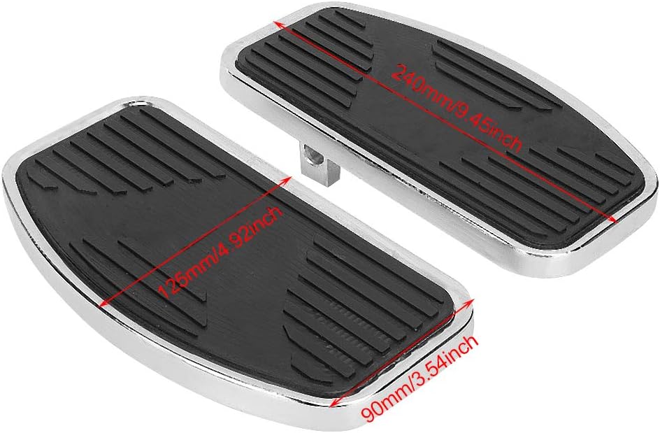Motorrad Fussrasten Fussrasten Pedal Fussrasten Fussrasten Passend für Shadow ACE VT400/750 1997-200