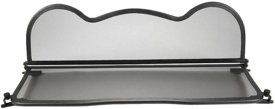 Aperta Windschott passend für Mini Cooper Cabrio F57 100% Passgenau OEM Qualität Schwarz Windstop Wi