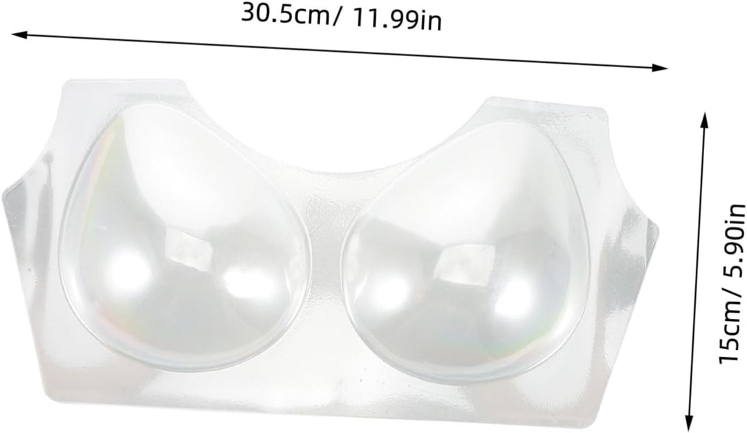 Zerodeko 20stücke Bh-formstützeinsatz Aus Pvc Passender Formhalter Für Bh-verpackung Reisen Und Aufb